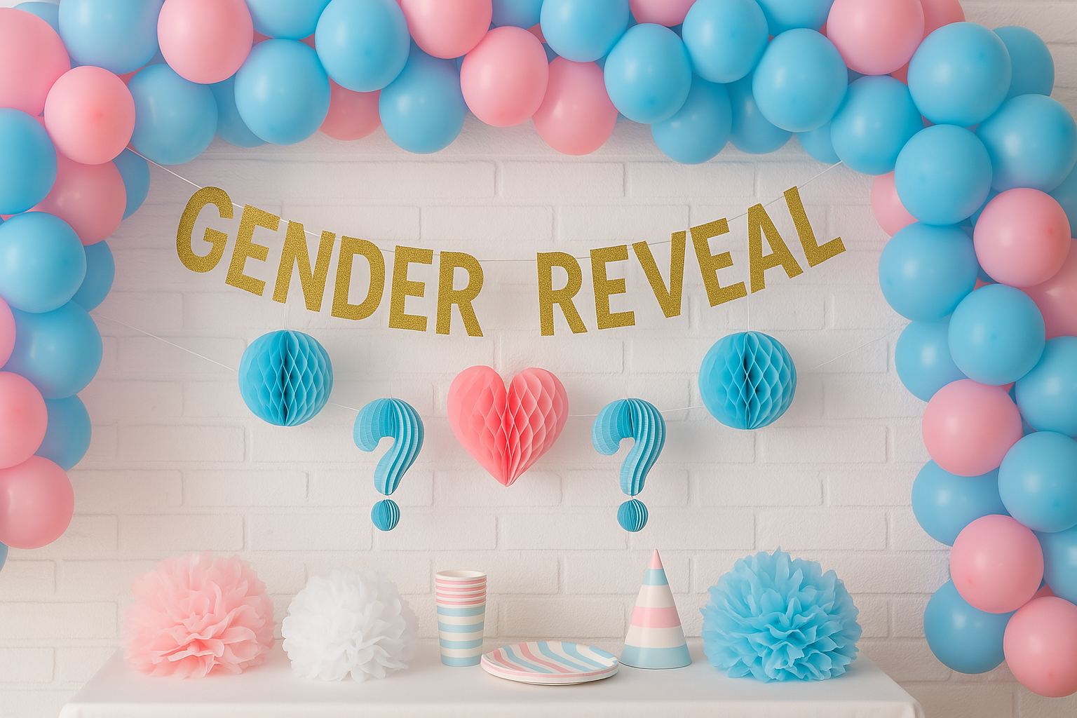 Gender Reveal Decoratie & Versiering: Inspirerende Ideeën voor een Onvergetelijk Feest